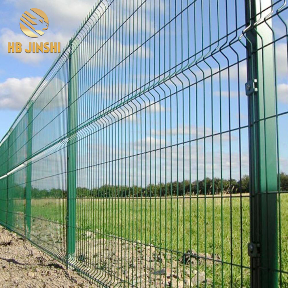 Big Discount Cattle Livestock Panels - Factory Direct Supply 2030 x 2500 mm PVC Coated Folding Welded Security Fence Panels System – JINSHI