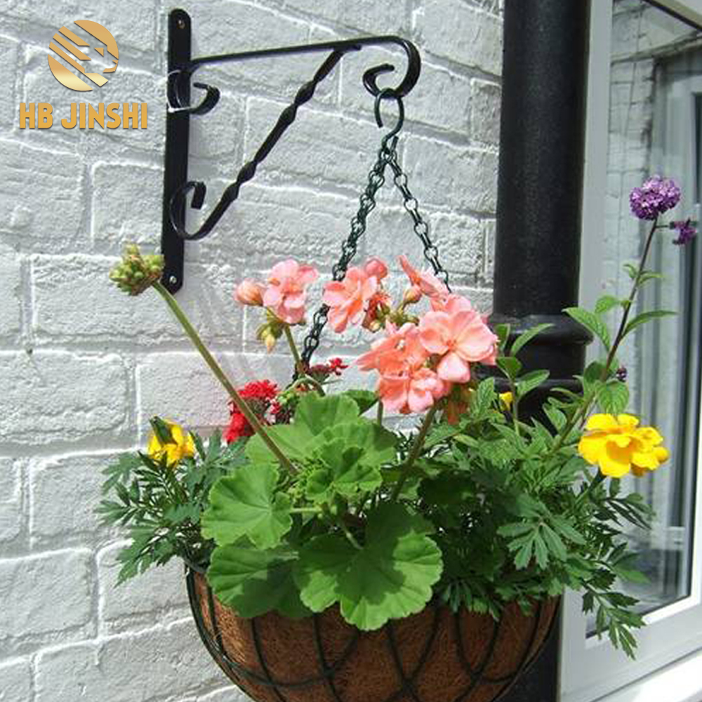 20''-24'' Hanging Flower Plant Indoor Outdoor Basket Flower Pot iron garden steel  Chains