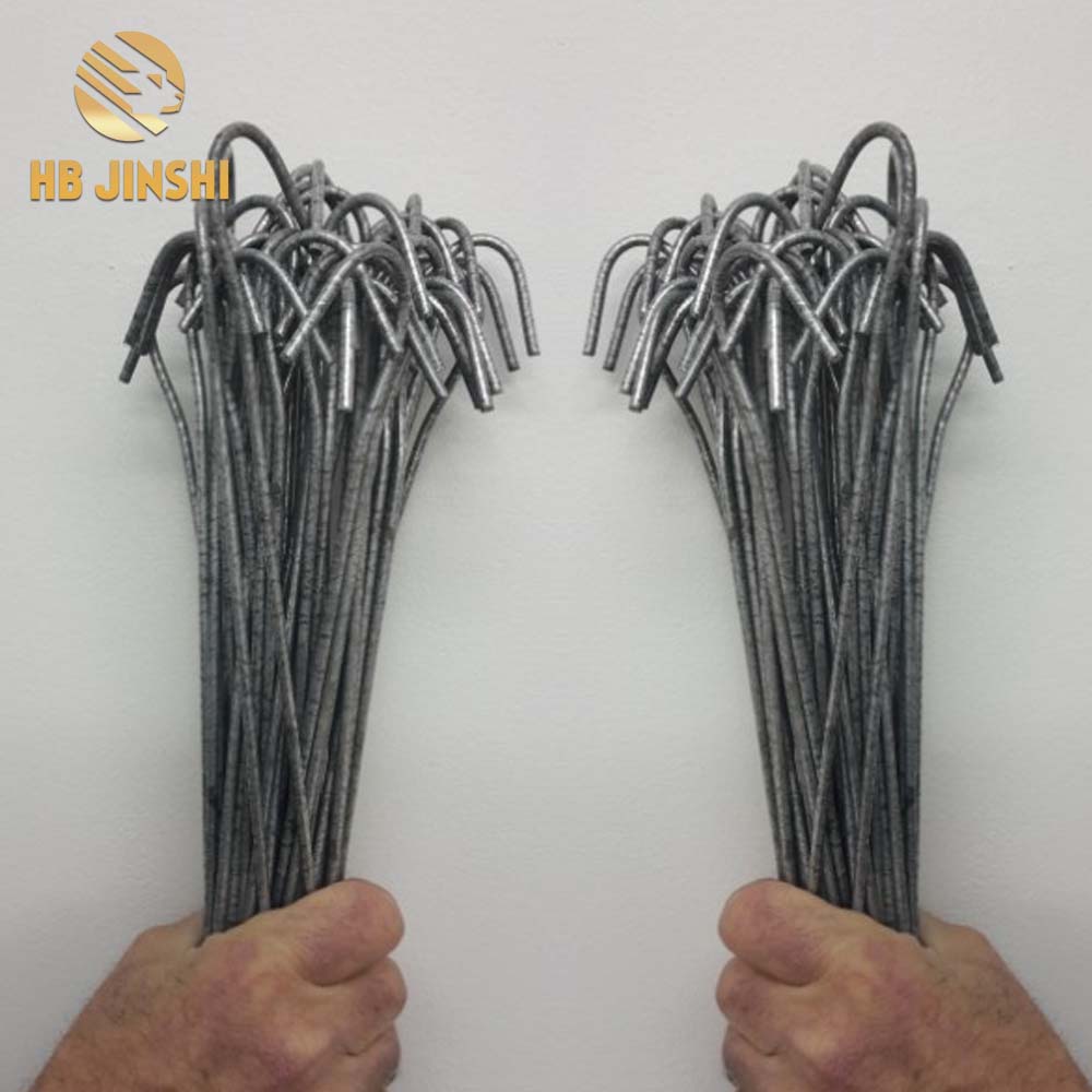 China Factory Selling Wire Wreath Frame Mm Wire Mm Length Ground Pegs Fencing J Pins For