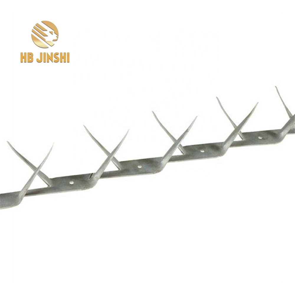 1.25meter Security Spikes Galvanized Security Anti Climbing Wall Spikes