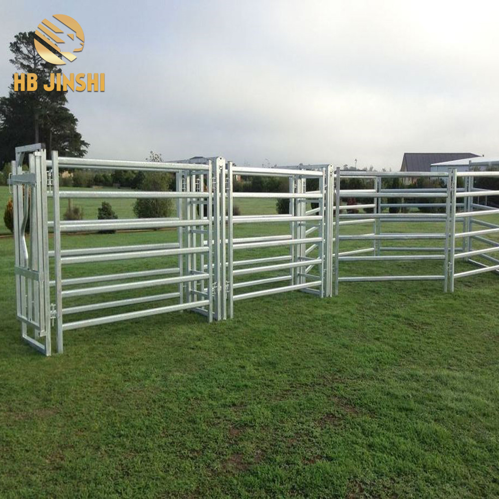 Panneaux de corral de 1,2 x 2,1 m Panneaux de barrière et de cour pour bétail
