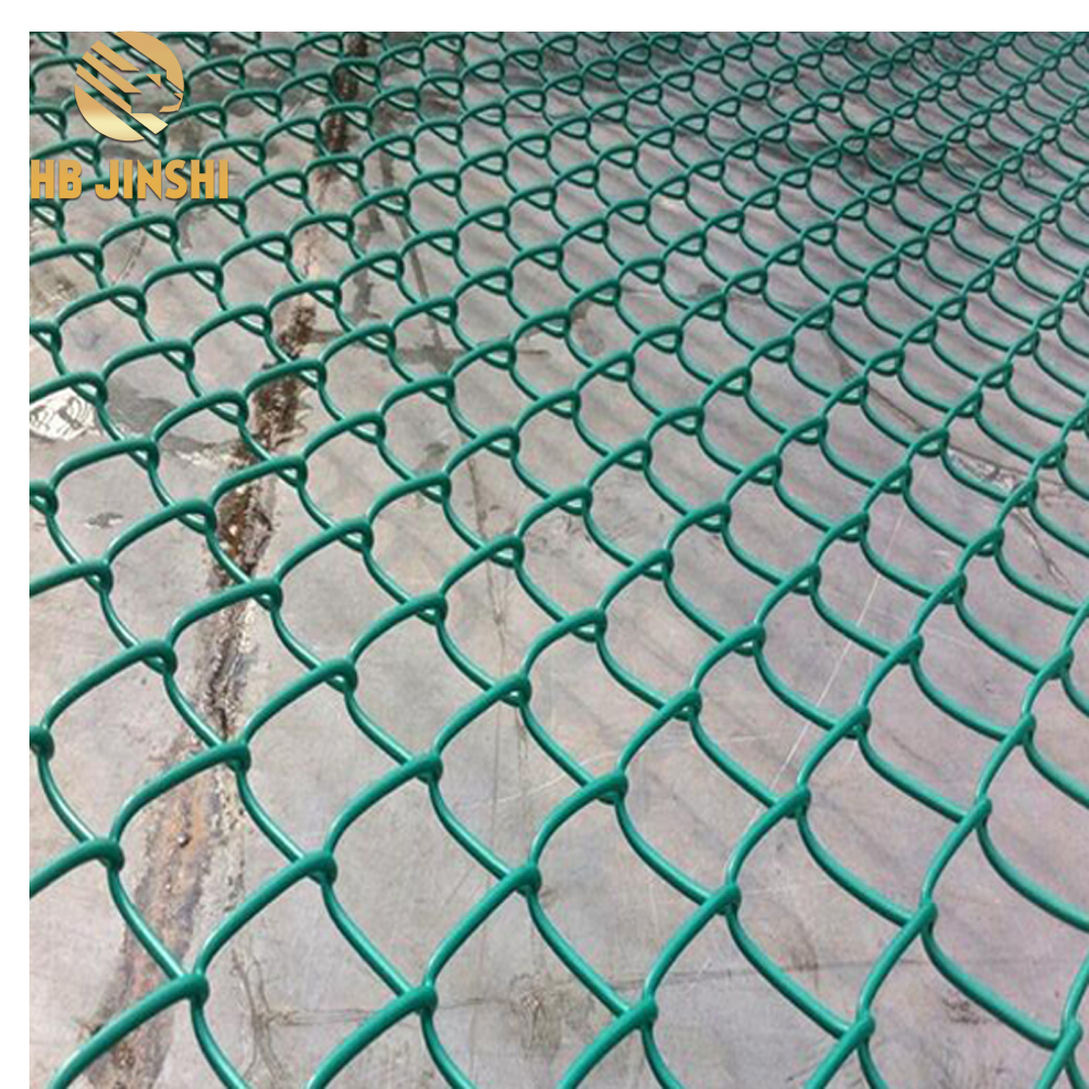 50x50mm Galvanized PVC Coated Diamond Chain Link Fence