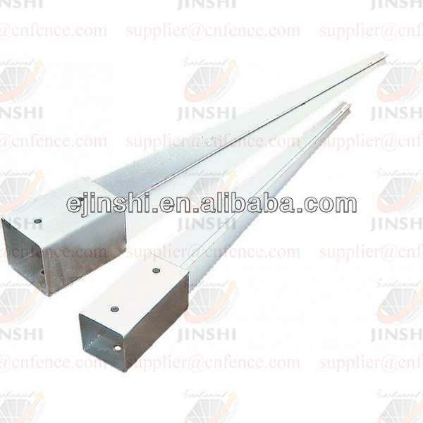 Wholesale Price China Galvanized Fence Posts - galvanized round post anchor for Boards and Banners – JINSHI