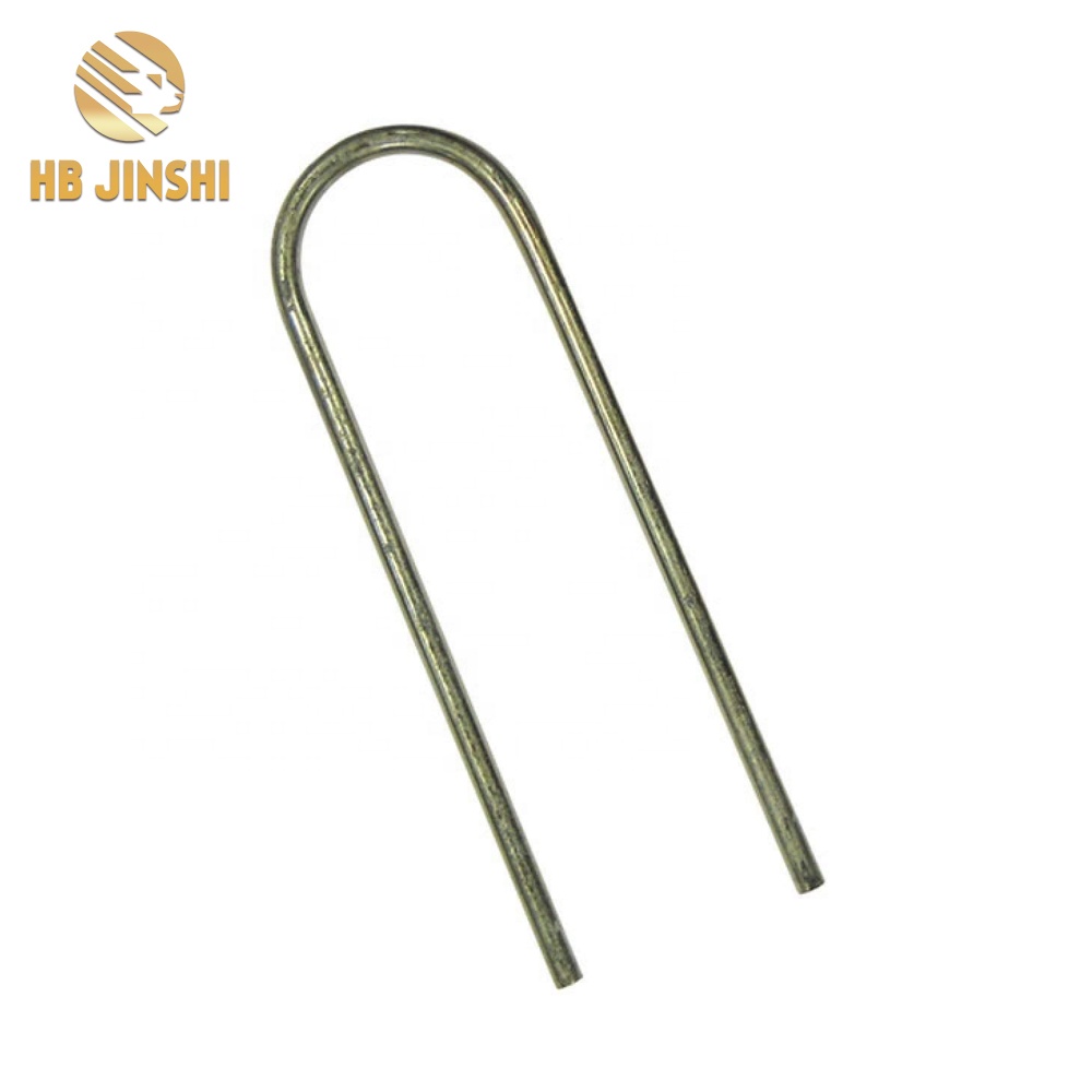 Special Price for Ground Screws For Garden Rooms - Hot Dipped Galvanised, U-shaped Garden Securing Pegs – JINSHI