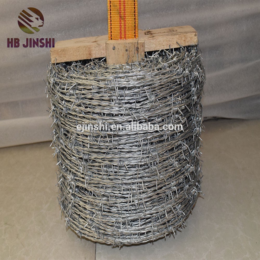 Hot dip Galvanized Barbed Wire Factory