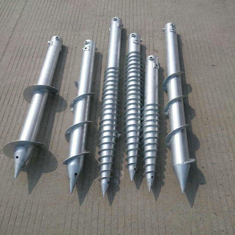 Ground Screw Piles for Solar Ground Mounting System