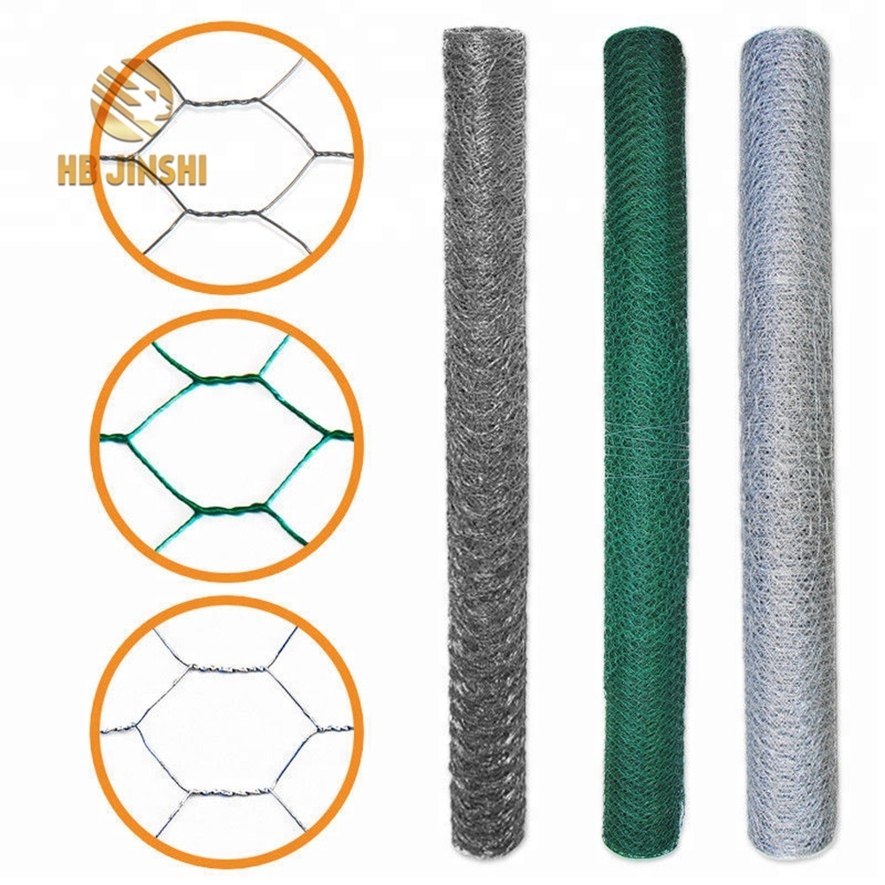 Leading Manufacturer for Metal Wire Grid Panel - 50 Foot 2" Hexagonal Chicken Wire Mesh Poultry Netting Fence Chicken Fencing – JINSHI
