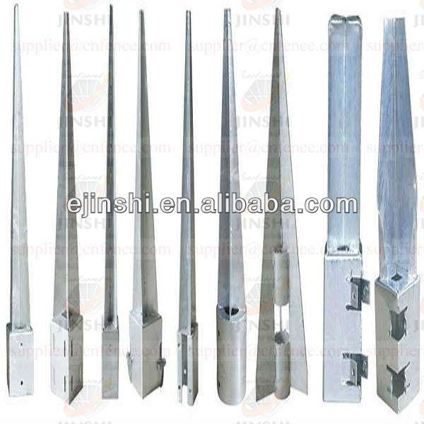 Wholesale Cheap Fence Posts - galvanized anchor fence post for Timber post building – JINSHI