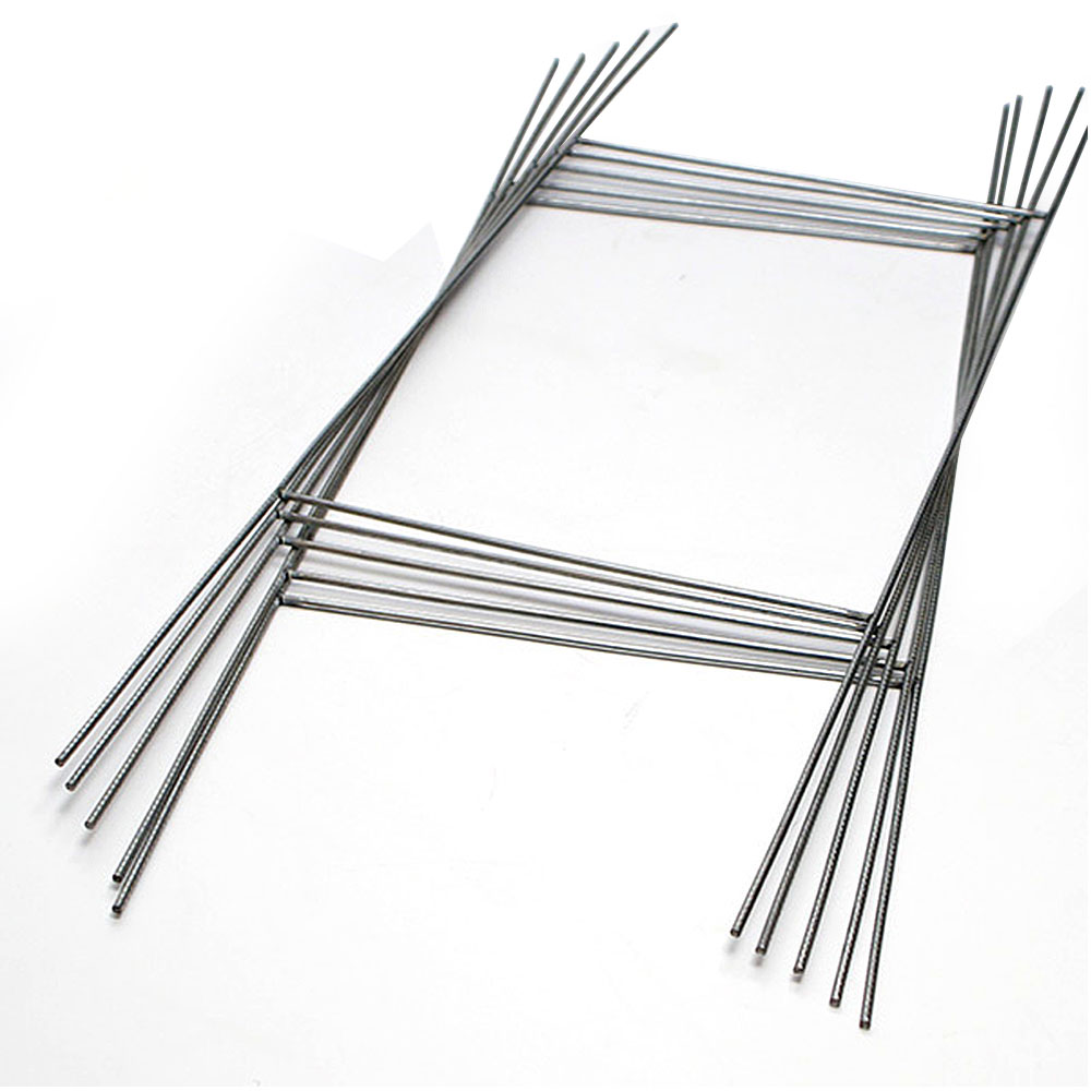 9 gauge galvanized wire stake for corrugated plastic signs for Political Signs