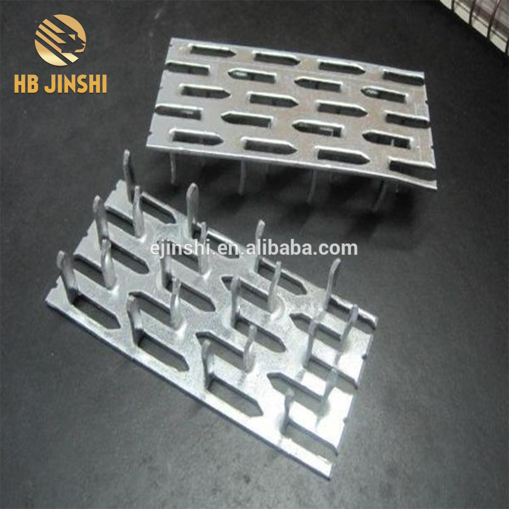 Hot dipped galvanized truss nail plate