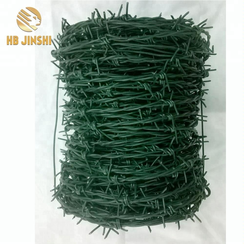Heavy Chain Link Fence Used with Barbed Wire for Security
