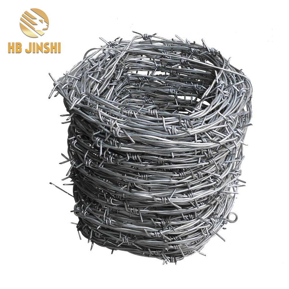 barbed wire length per roll