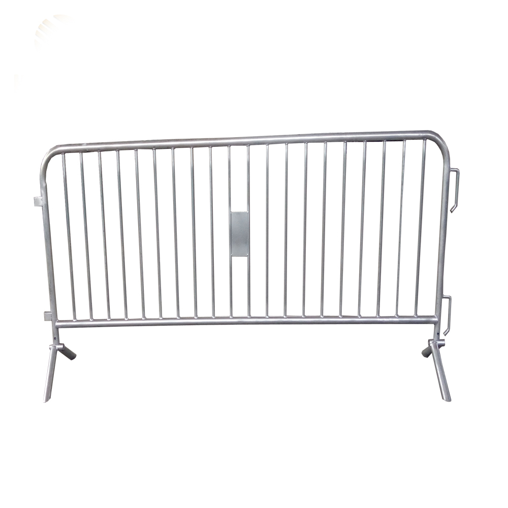 Made in China Factory HB JINSHI 1.1m height tube pipe hot dipped galvanized iron temporary fence police barricades