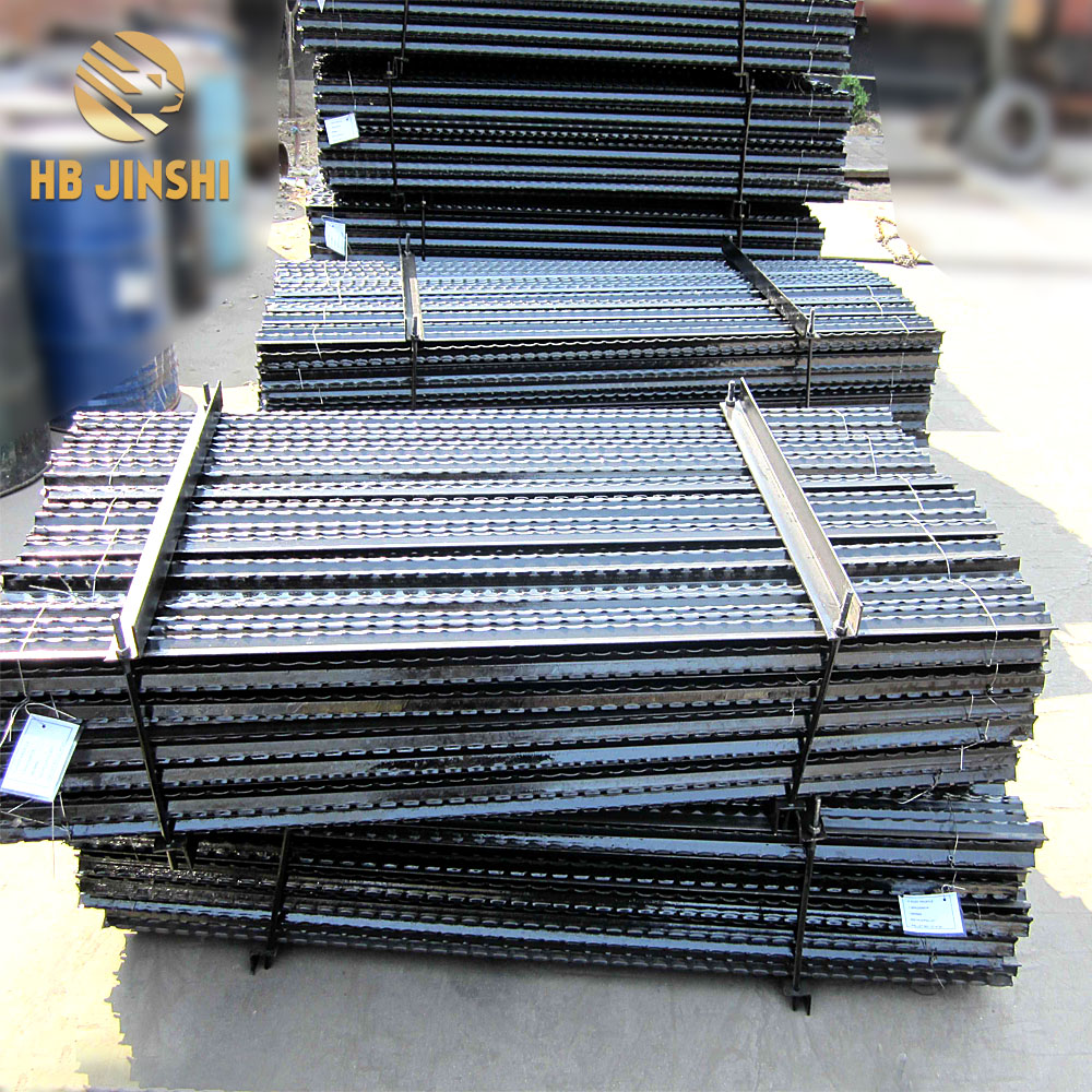 Chaeper price Factory  Black  bitumen painted Israel Y fencing  posts holders