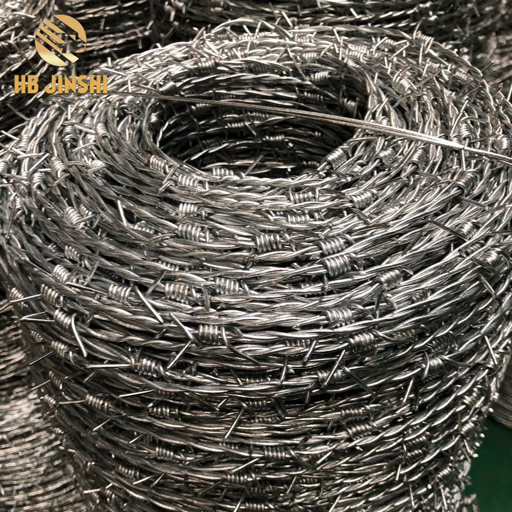 Trade Assurance 14×14 gauge Galvanized Twisted Barbed wire