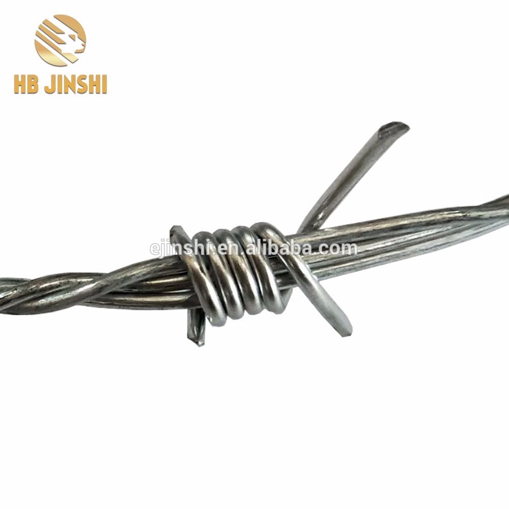 Jinshi 3 lines high tensile hot dipped galvanized barb wire