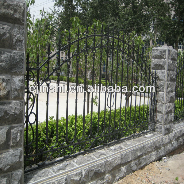 Factory supplied Barbed Wire Fence - Wrought Iron fence – JINSHI