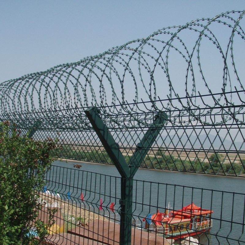 100% Original Factory Deer Fence - Security Fence Panels 4.0mm Powder Coated Welded Wire Mesh – JINSHI