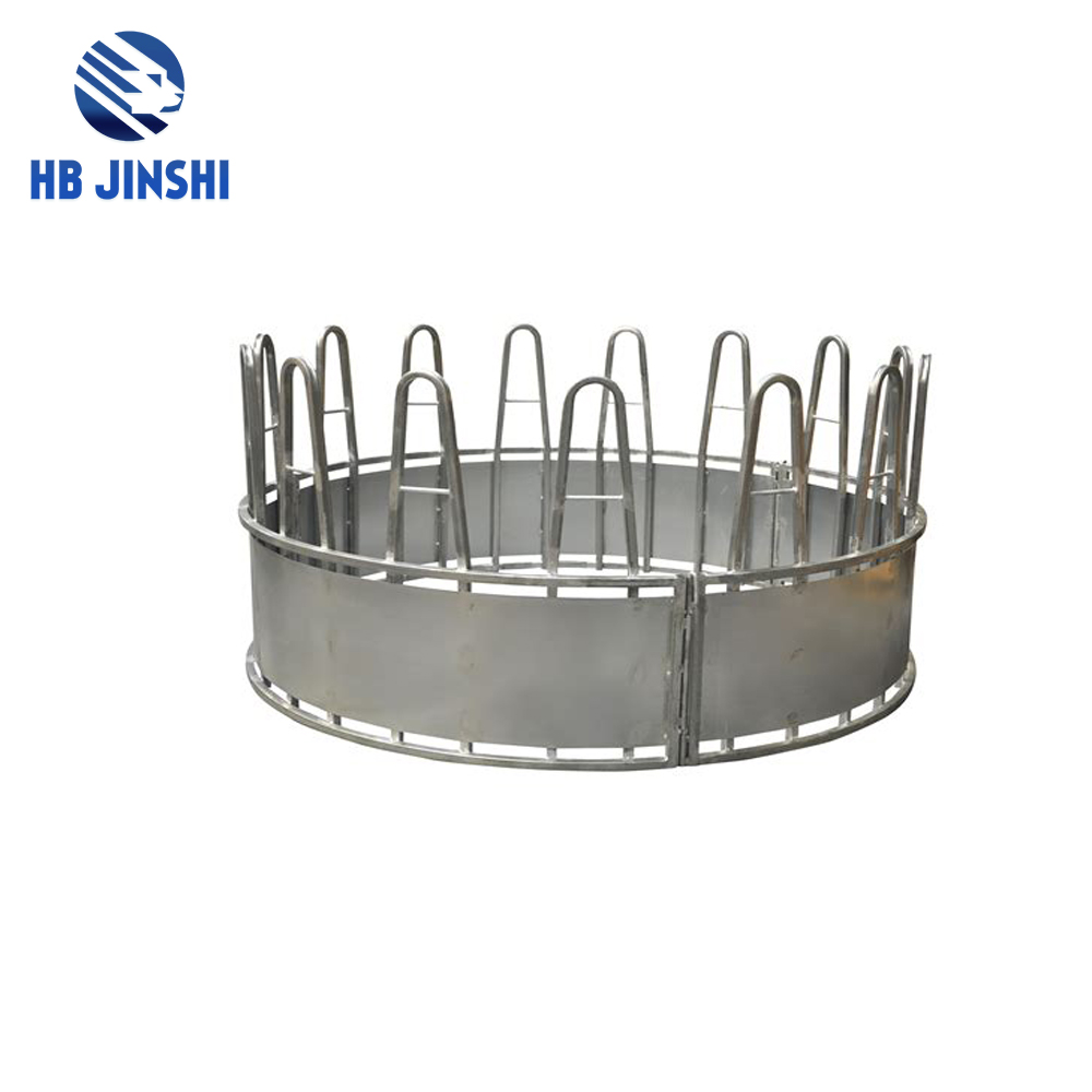 Reasonable price for Razor Wire Fence – Livestock farm round bale feeder for goat cattle and horse – JINSHI