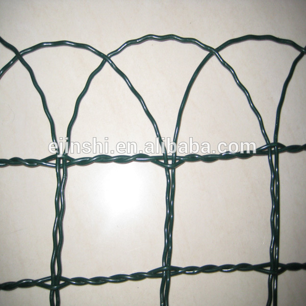 14" *20' PVC Coated Scroll Top Border Edging Small Garden Fence
