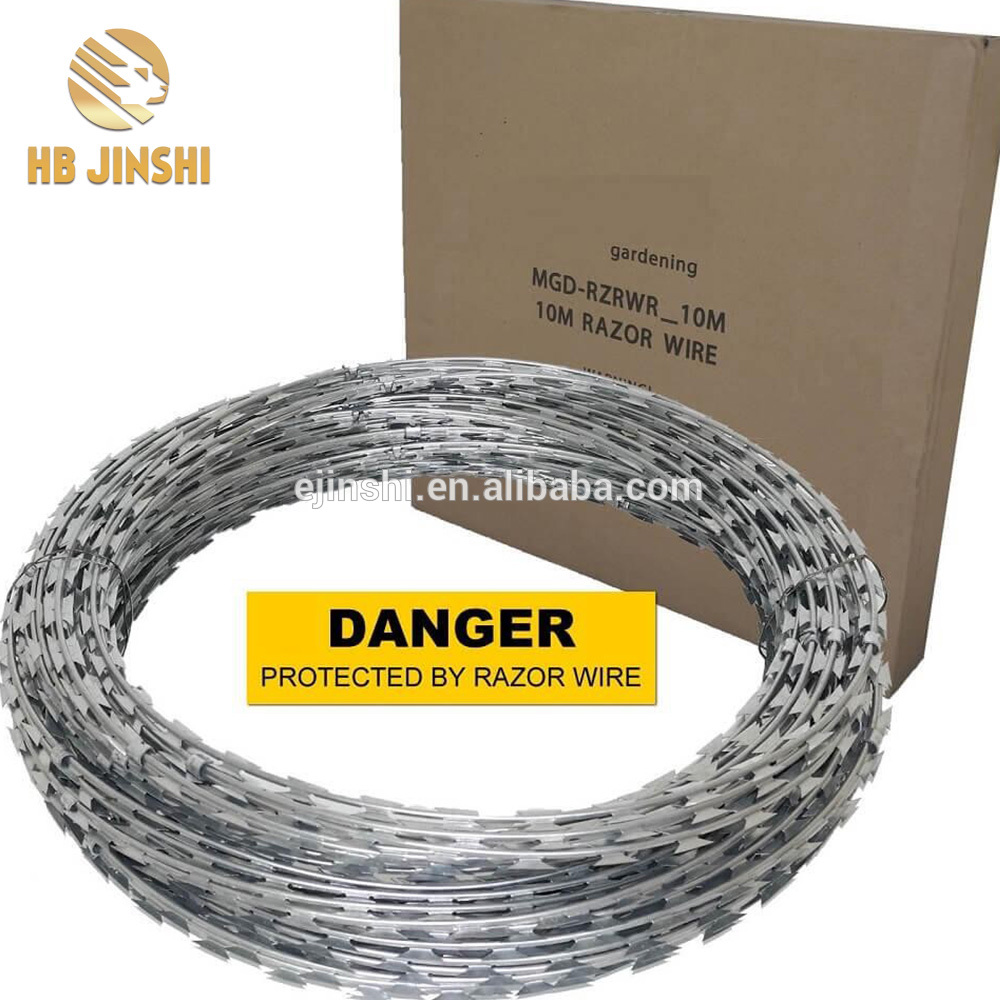 BTO-22 Hot dipped Razor barbed wire