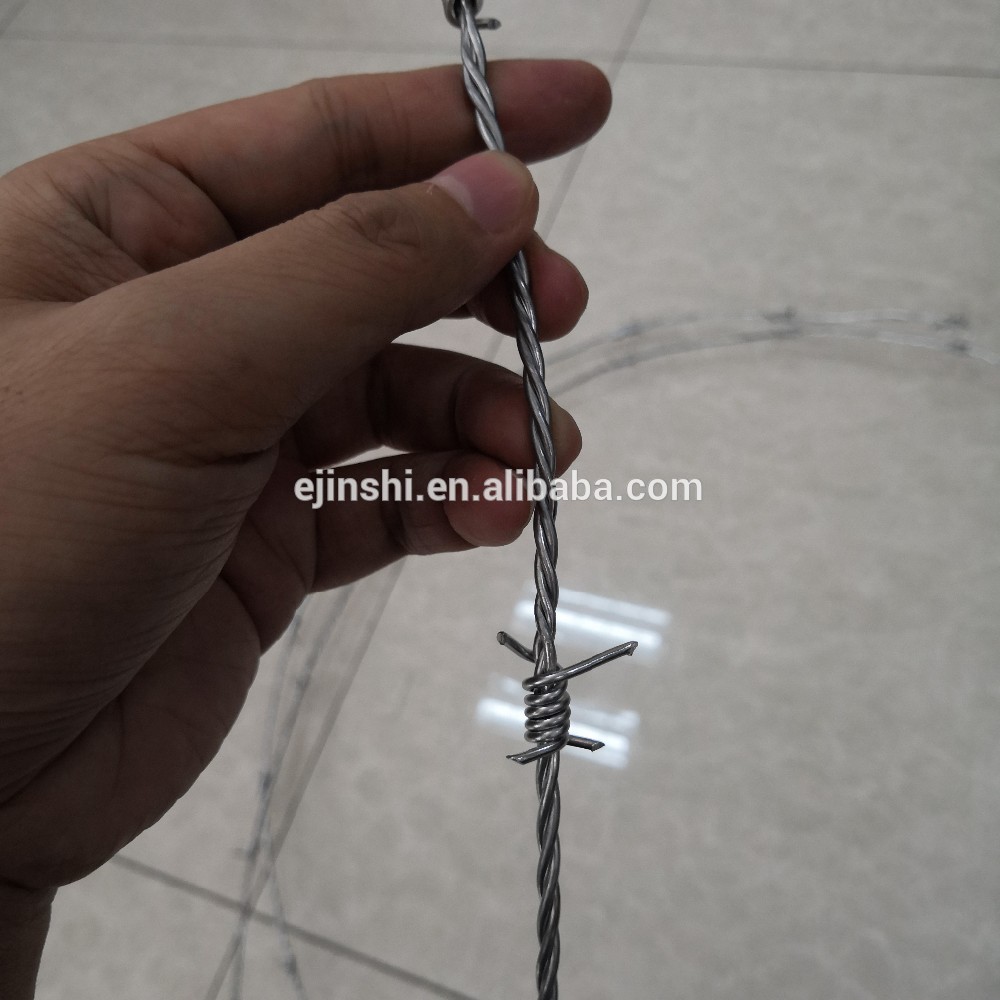 High tensile most strong galvanized twisted triple strand barbed wire
