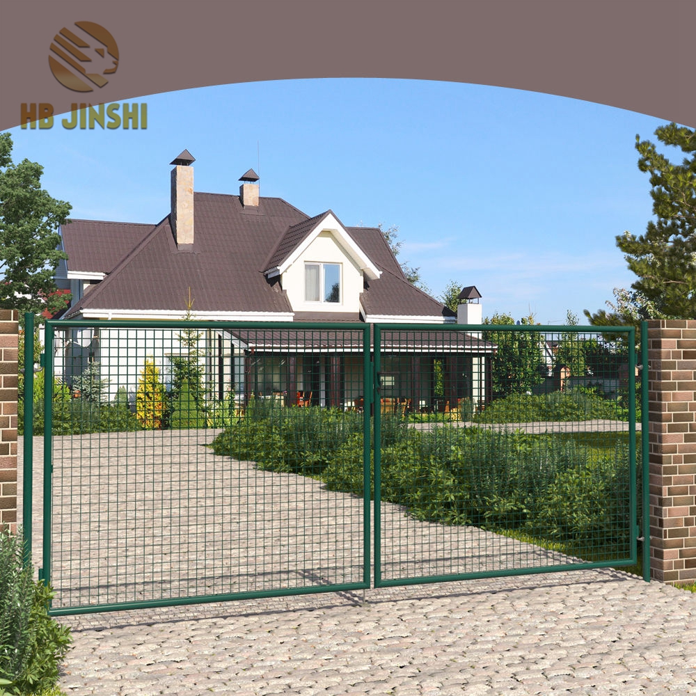 Decorative Wrought Metal Panel Garden Mesh Gate Fence Door