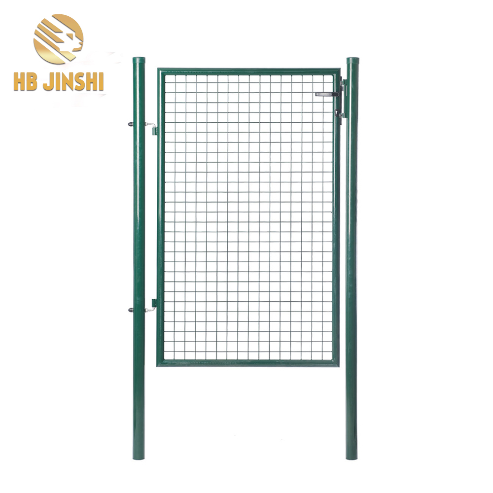 80x87cm Germany popular use black color mesh panel garden gate
