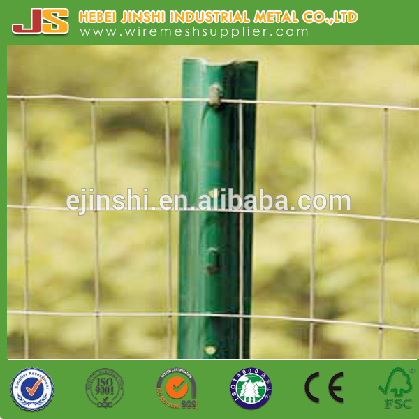 Hot selling U type metal steel fence stakes supports for plants