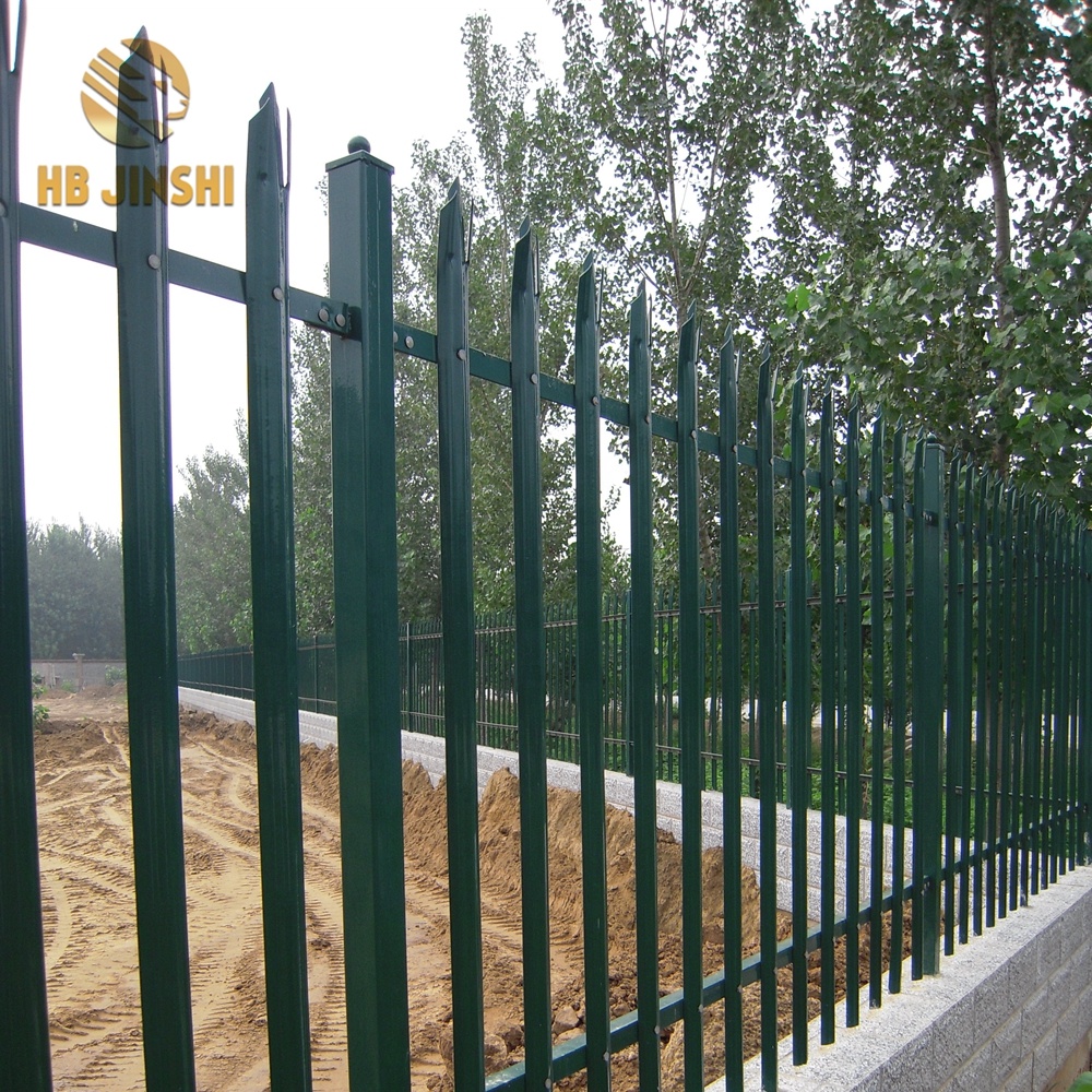 Colorful W Section Pale Palisade Fencing Panels Made In China
