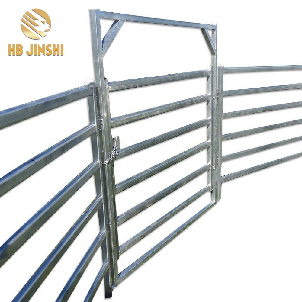 6 Rails Hot Dipped Galvanized Horse Fence Panels Cattle Panel Sheep Panel