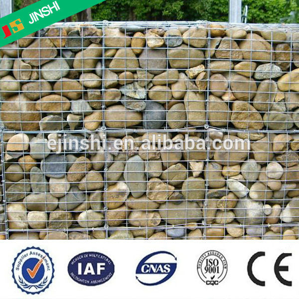 OEM/ODM Supplier Gabion Stone - 2 x 0.5 x 0.5 galvanized steel welded wire mesh gabion basket retaining wall for flood – JINSHI