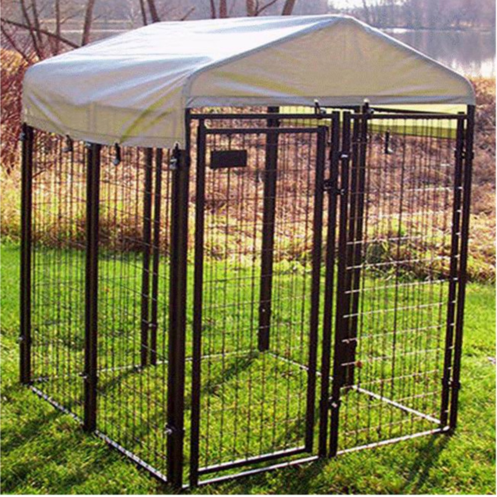 Stainless Steel welded dog cage