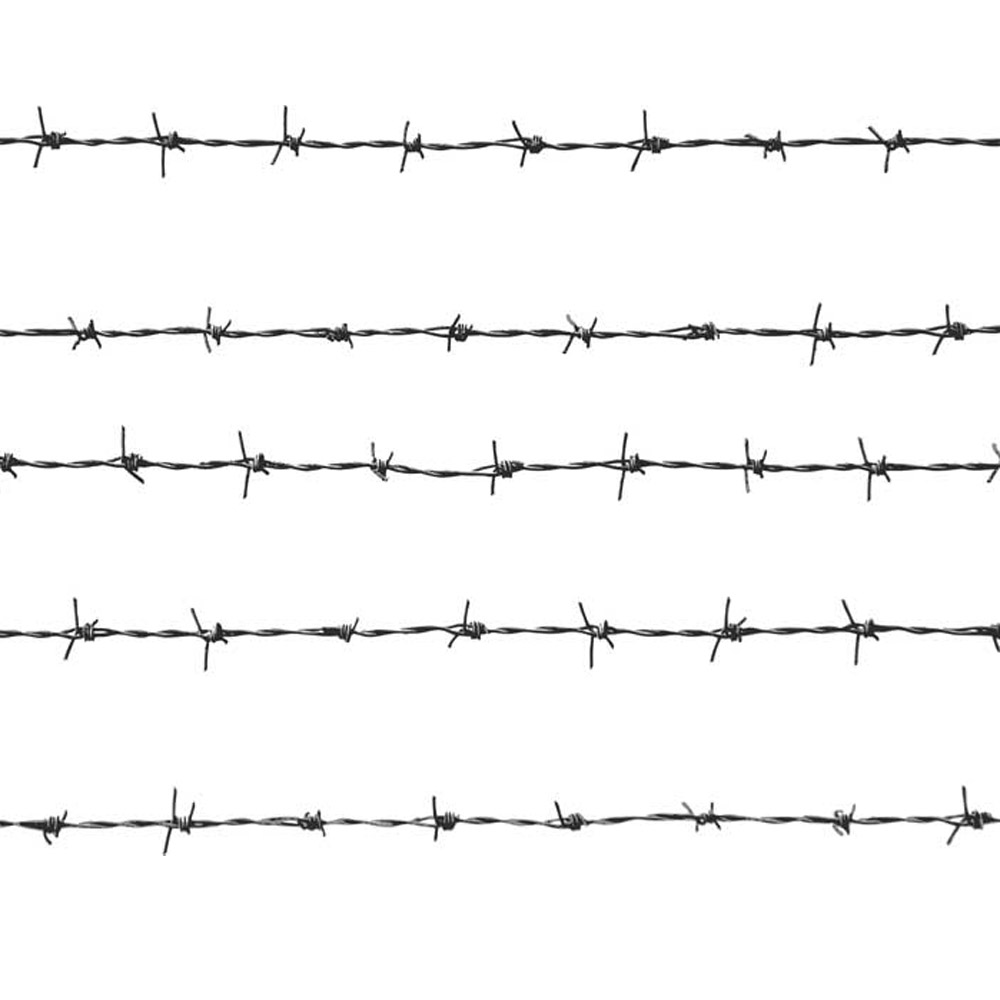 50m x 1.8mm Galvanized Steel Barbed Wire