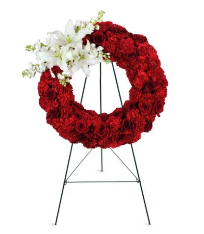 24" Funeral Easel stands for floral wreath