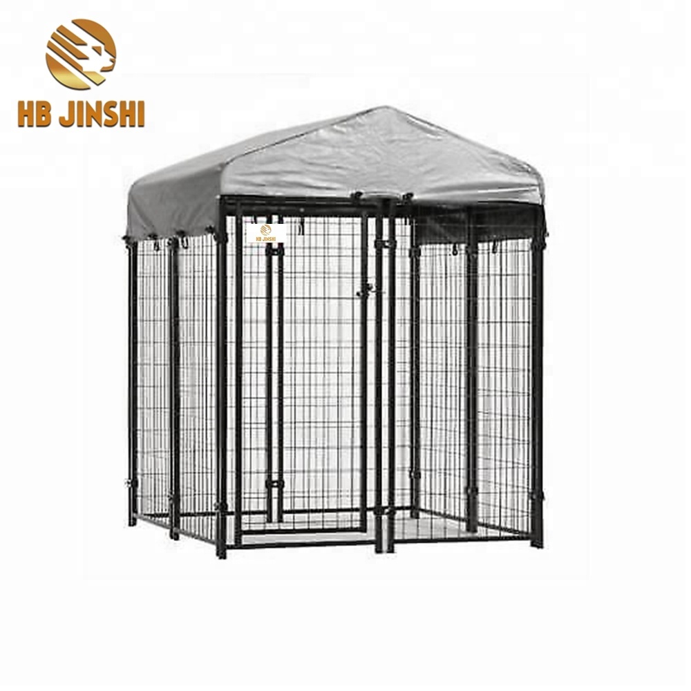 Hot New Products Heavy Duty Dog Kennel - Cheap Folding Pet Cage Panels 4 feet Welded Wire Dog Enclosure – JINSHI