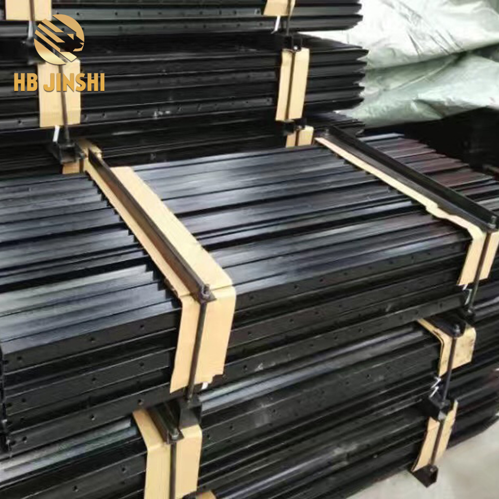Wholesale Price China Galvanized Fence Posts - Factory price 6 ft black high quality Y post pallet package – JINSHI