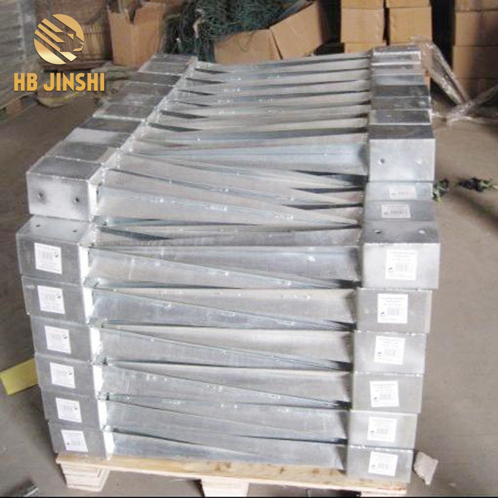 Galvanized Pole Anchors for Germany 600mm Long Fence Post Spike