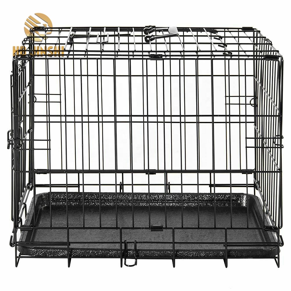 24"30"36"42"48" Folding Pet Dog Puppy Cat Training Cage Crate Carrier