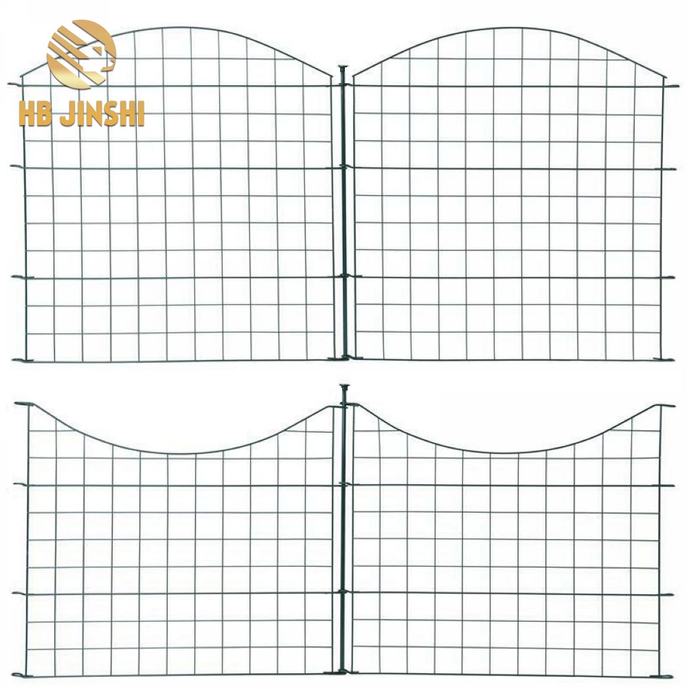 Manufacturer of Metal Ground Anchors - 650 x 710 mm Green Color Metal Pond Fence – JINSHI