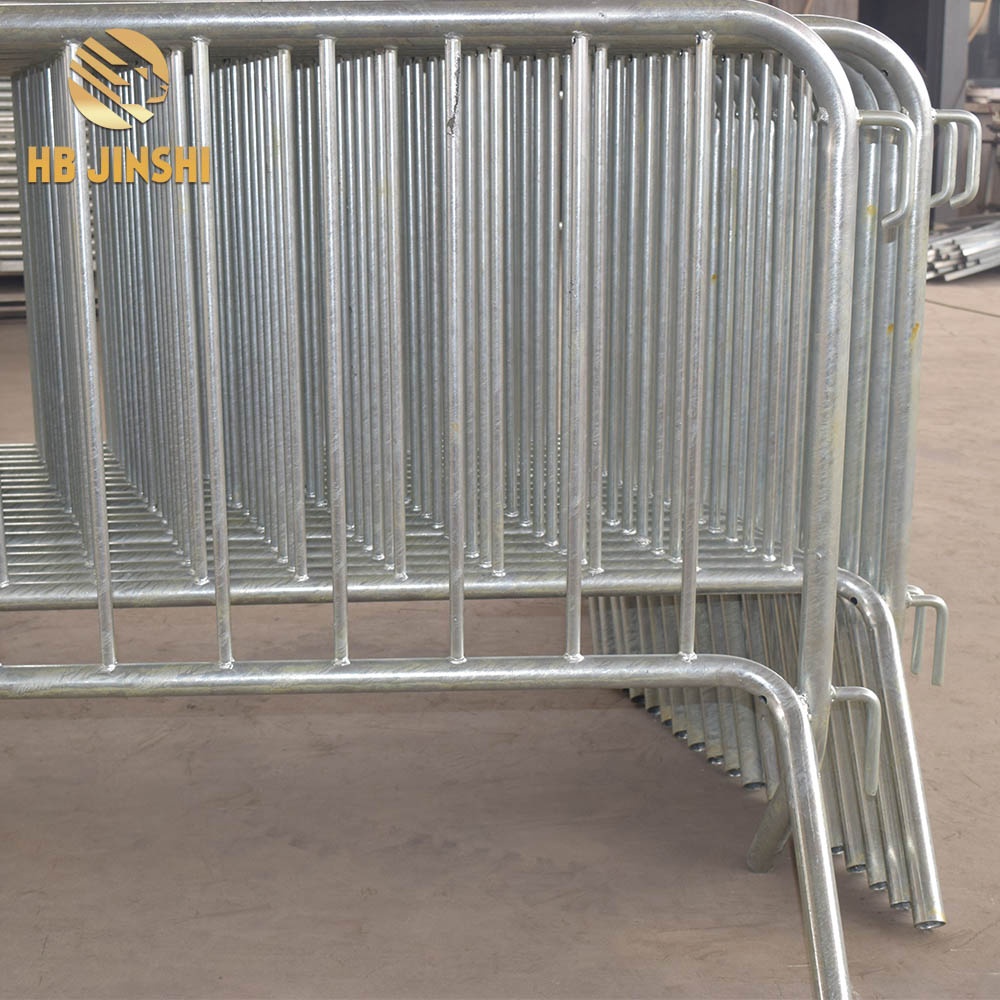 crowd control barrier, portable barricades, pedestrian barriers bicycle barricades / metal traffic barrier