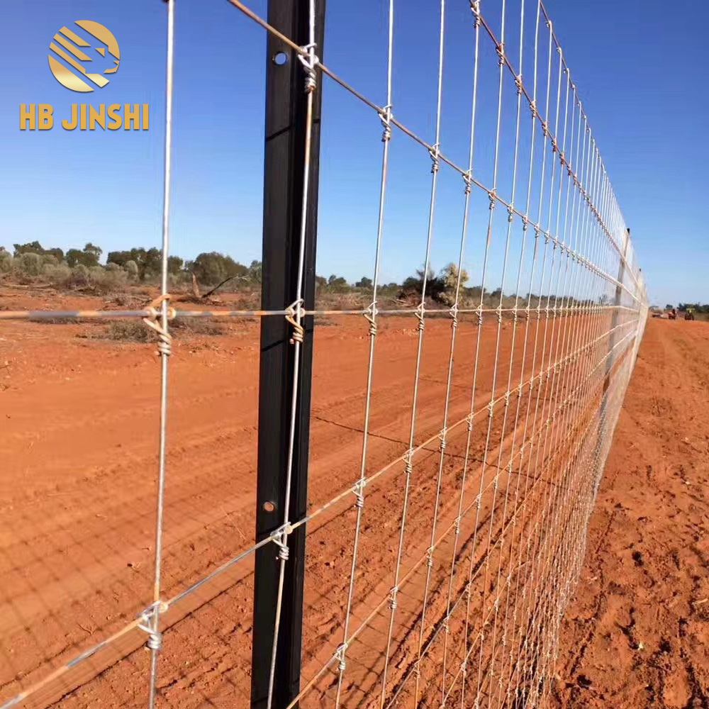 2.4m*50m Galvanized Farm Field Fence Wire Deer Fence