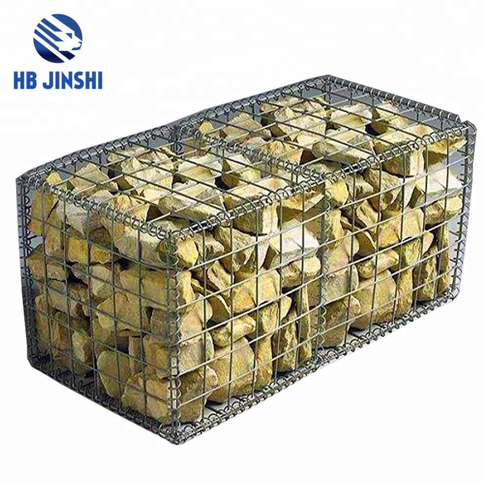 Hot sale Gabion Box - Rust-Proof Galvanized Galfan Wire Welded Gabion Basket – JINSHI