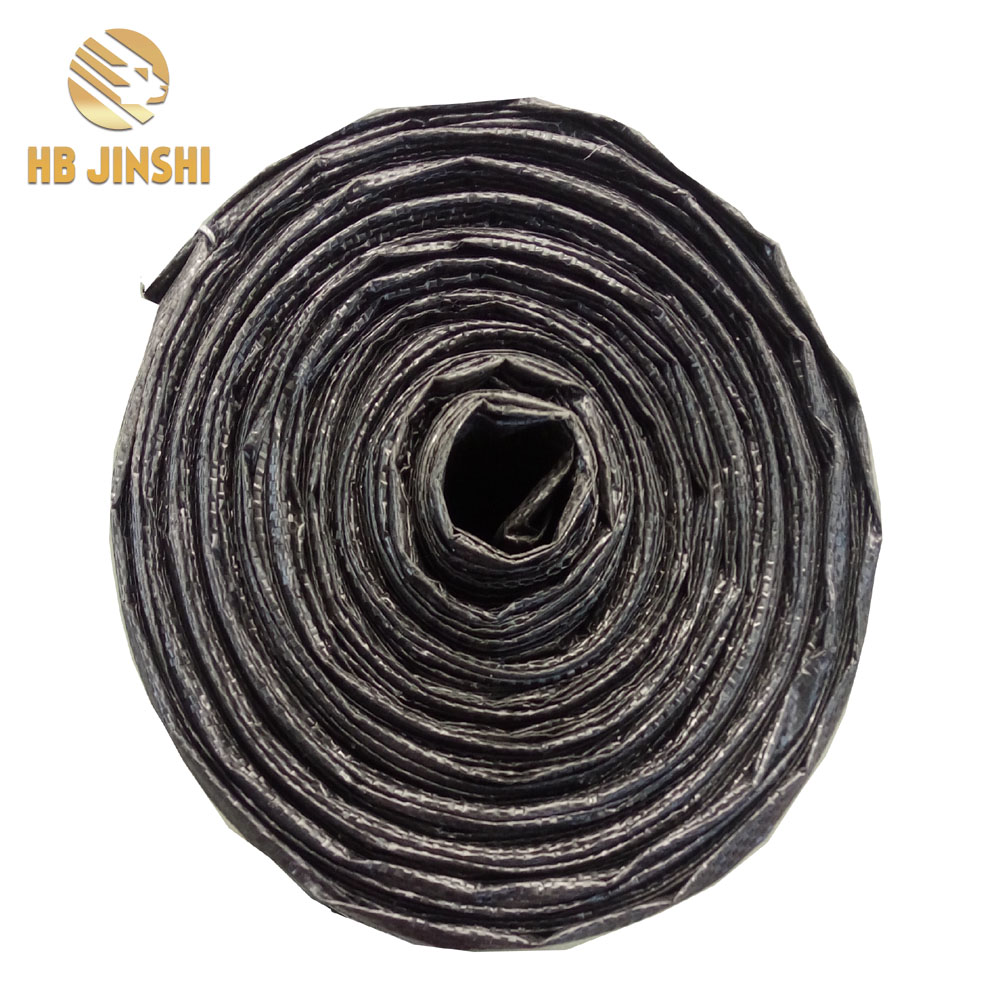 100% virgin polypropylene woven black wire back silt fence