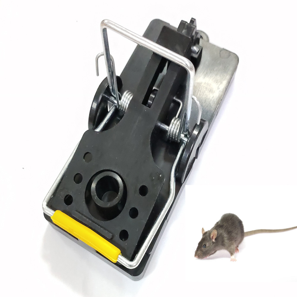 ABS Reusable Pest Control Rat Catching Mice Mouse Trap for Home Garden Use