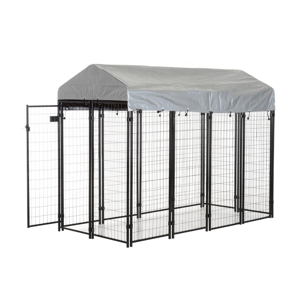 8 ft x 6 ft x 4 ft Metal Welded Dog cage