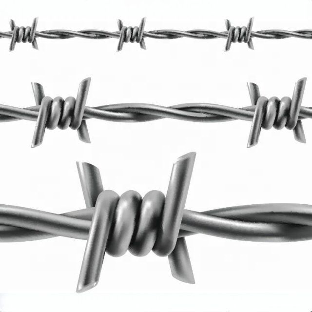 Peru 2mm Hot dipped Galvanized Barbed Wire for sale
