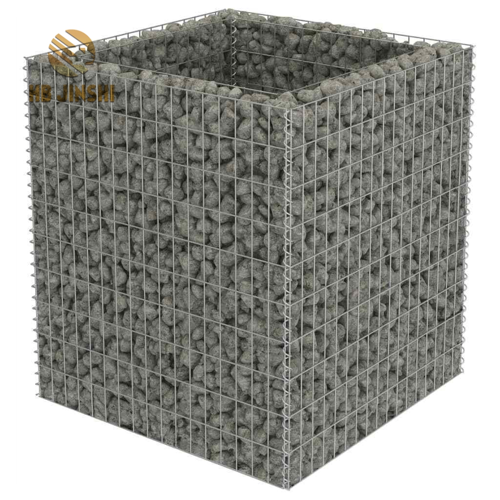 100% Original Block Retaining Walls - China Wholesale Mesh 50x100mm Welded Type DIY Gabion Basket – JINSHI