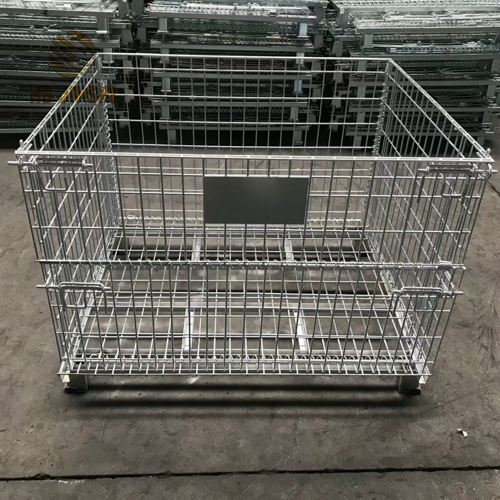 STRENGTHEN STORAGE CAPABILITIES WITH COLLAPSIBLE WELDED WIRE MESH CONTAINERS