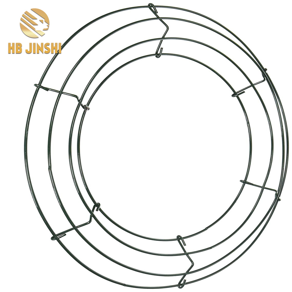 Rapid Delivery for Grid Gallery Wall - Round Metal WREATH RING Wreath Form 14 Metal Frame – JINSHI